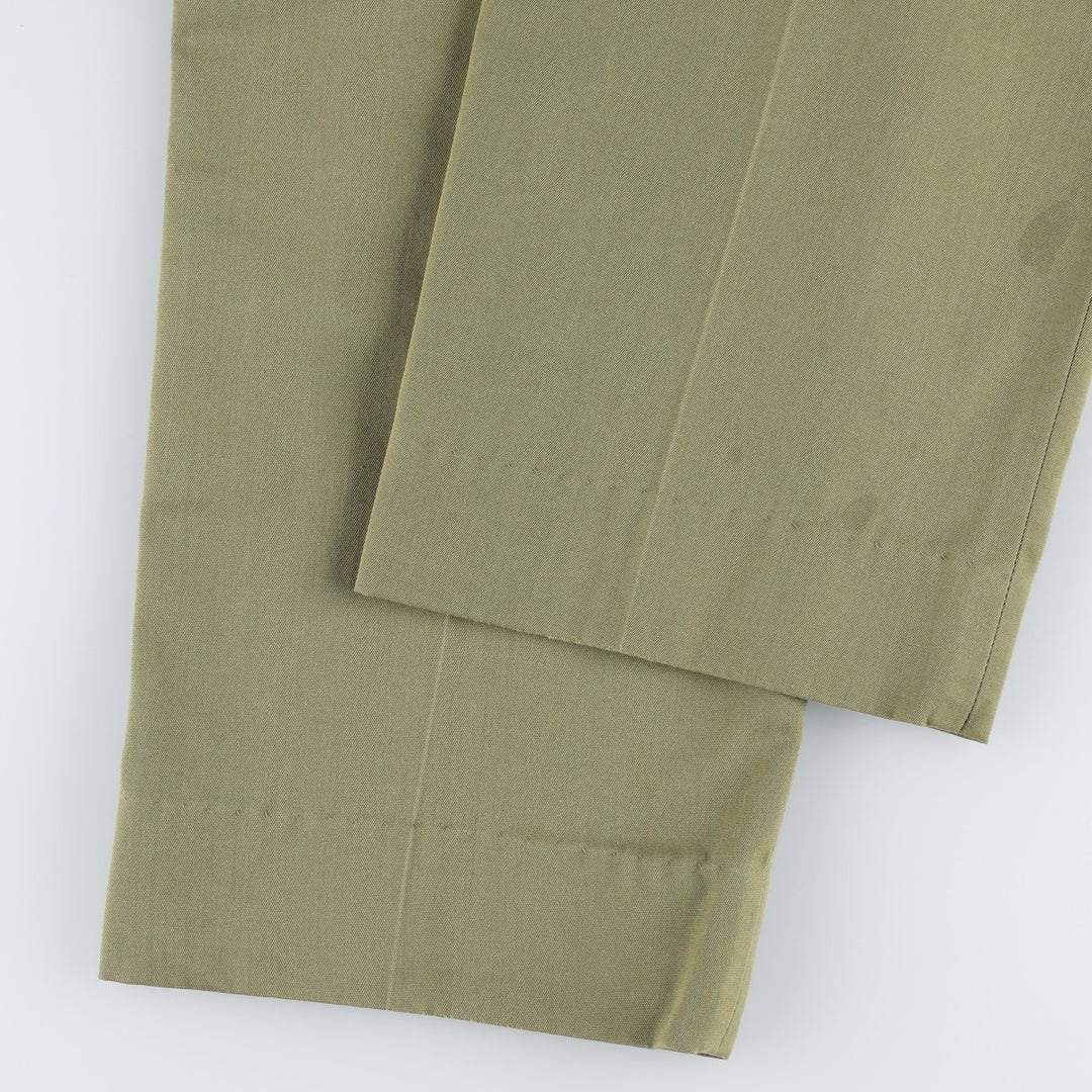 Women's cotton pants, size L (equivalent to W29), vintage. unclear Khaki type Vintage Second Hand