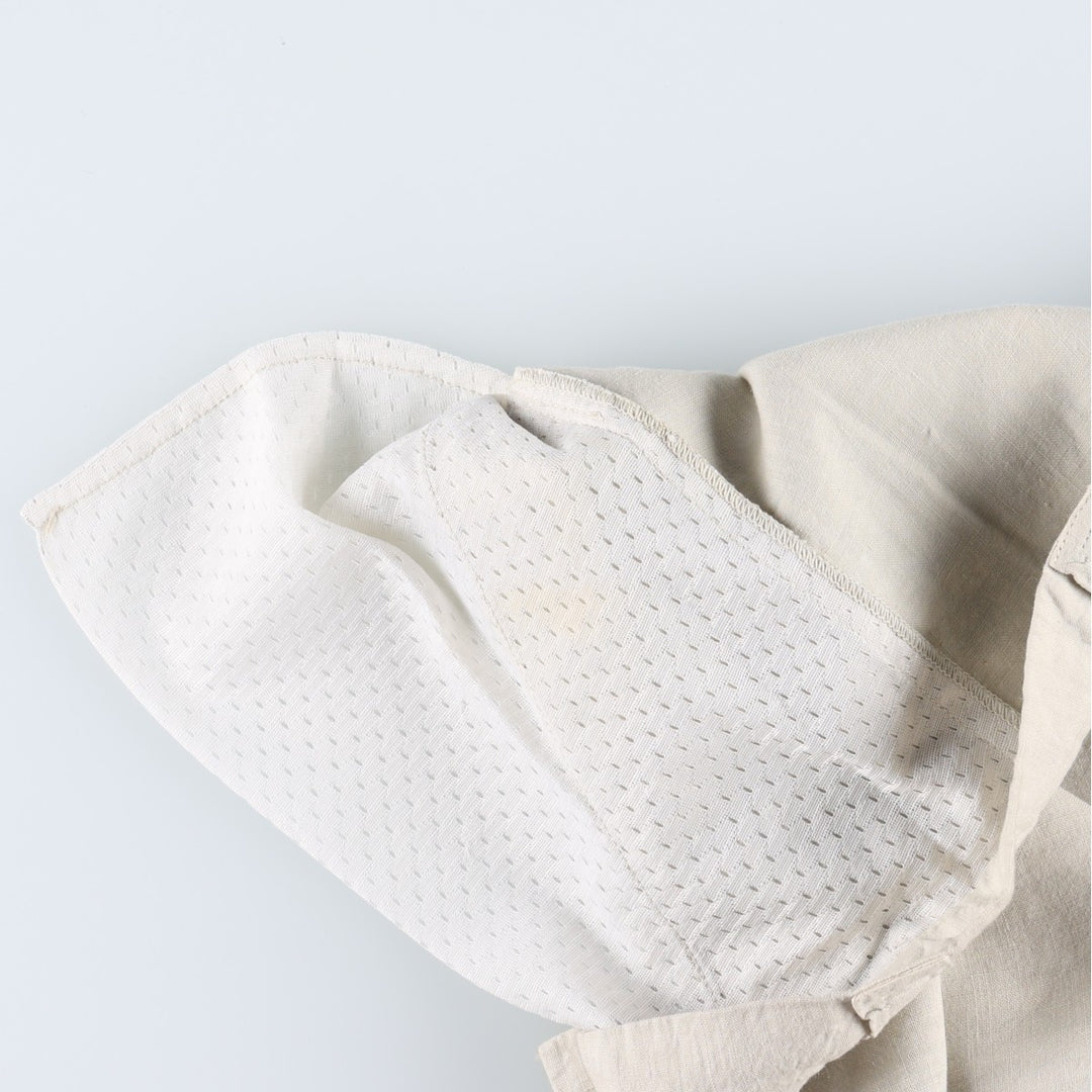 Giorgio Armani Emporio Armani linen pants, made in Italy, women's size M (equivalent to w26). unclear unbleached Vintage Second Hand