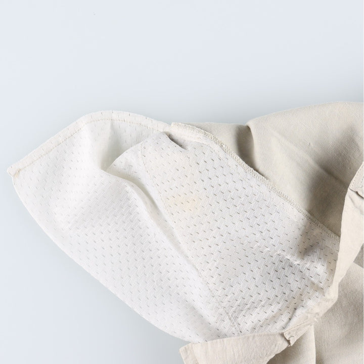 Giorgio Armani Emporio Armani linen pants, made in Italy, women's size M (equivalent to w26). unclear unbleached Vintage Second Hand