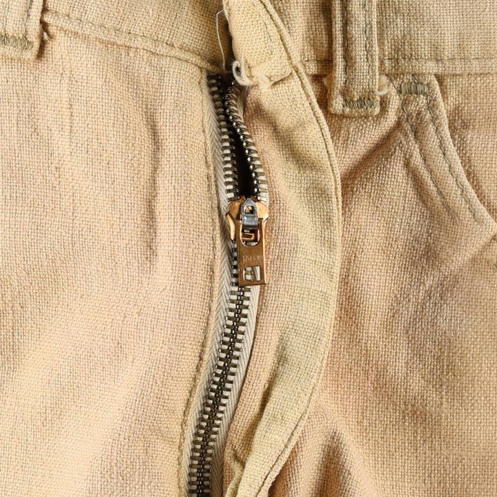 ~90'S Lee Cotton Pants, Women's Size L (equivalent to W28), Vintage cotton Beige type Vintage Second Hand