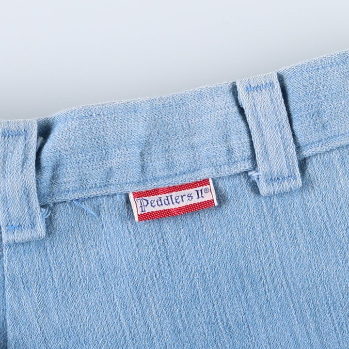 Peddlers II Bootcut Flare Pants, Women's Size M (equivalent to W26), Vintage cotton Blue type light blue Vintage Second Hand