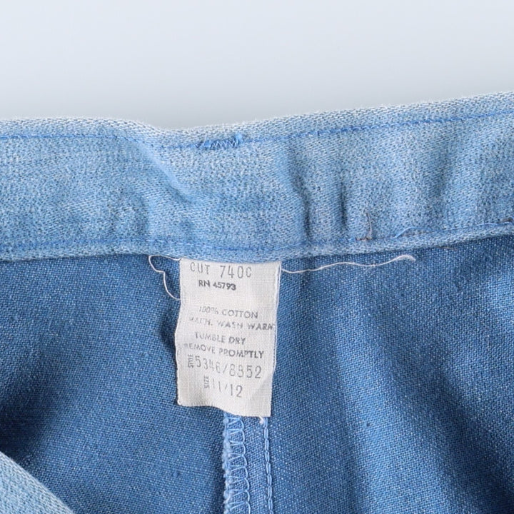 Peddlers II Bootcut Flare Pants, Women's Size M (equivalent to W26), Vintage cotton Blue type light blue Vintage Second Hand