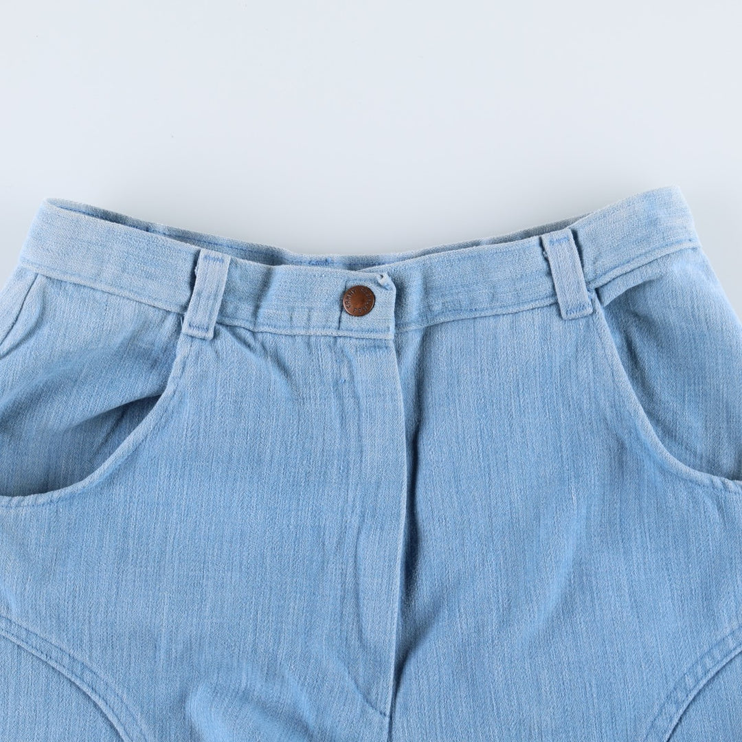 Peddlers II Bootcut Flare Pants, Women's Size M (equivalent to W26), Vintage cotton Blue type light blue Vintage Second Hand