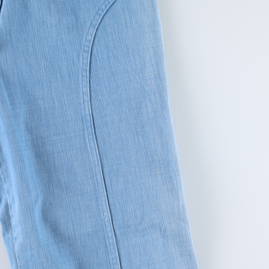 Peddlers II Bootcut Flare Pants, Women's Size M (equivalent to W26), Vintage cotton Blue type light blue Vintage Second Hand
