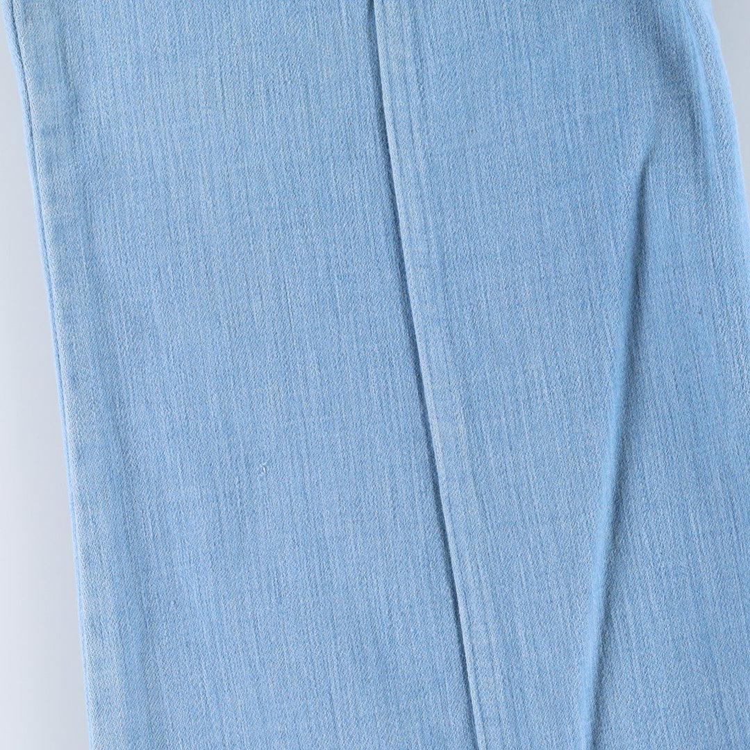 Peddlers II Bootcut Flare Pants, Women's Size M (equivalent to W26), Vintage cotton Blue type light blue Vintage Second Hand