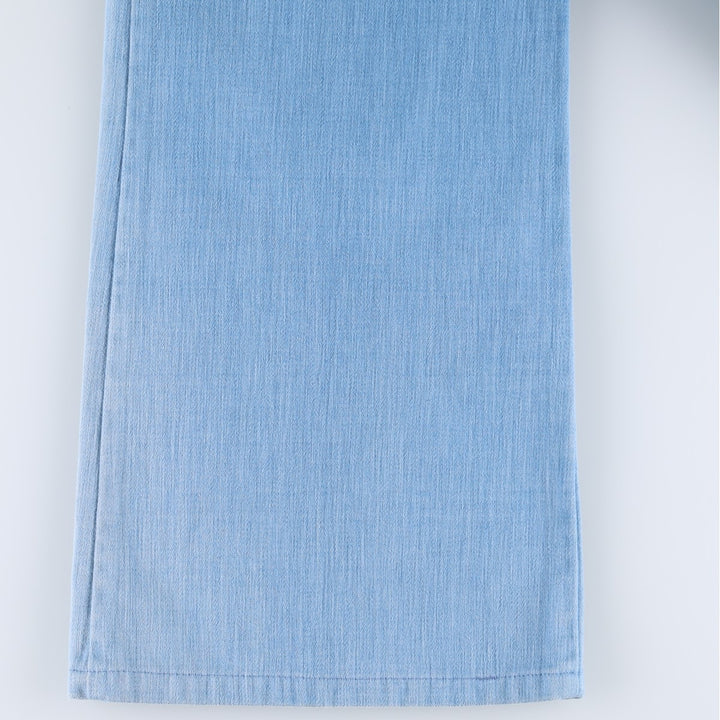 Peddlers II Bootcut Flare Pants, Women's Size M (equivalent to W26), Vintage cotton Blue type light blue Vintage Second Hand