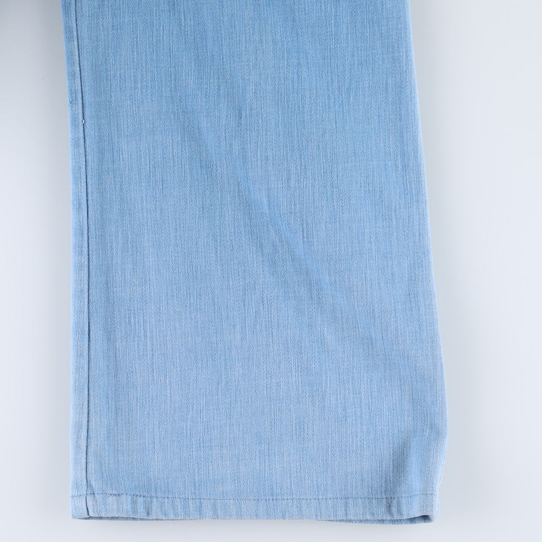 Peddlers II Bootcut Flare Pants, Women's Size M (equivalent to W26), Vintage cotton Blue type light blue Vintage Second Hand