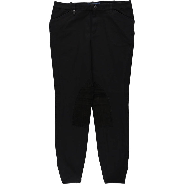 Ralph Lauren POLO RALPH LAUREN Jodhpurs Pants, Size 10, Women's XL (equivalent to W31) cotton black type Vintage Second Hand