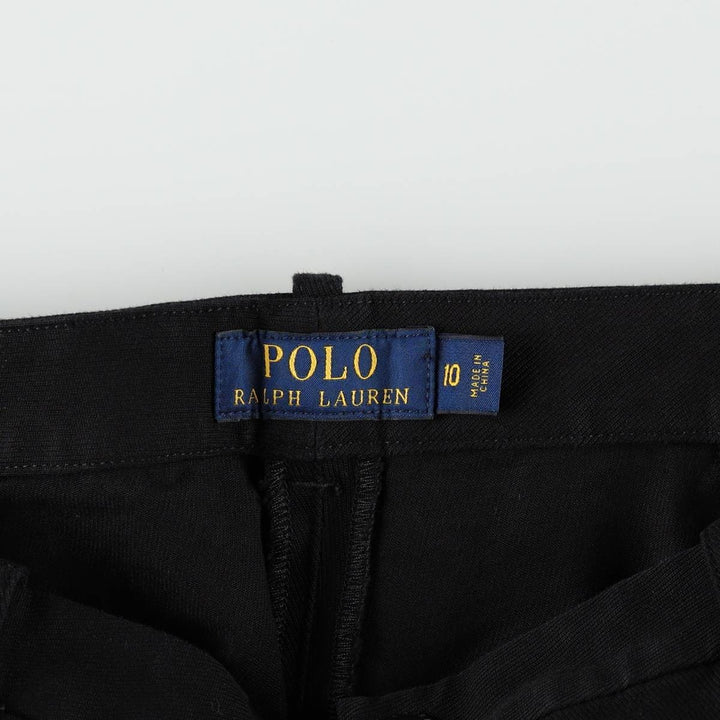 Ralph Lauren POLO RALPH LAUREN Jodhpurs Pants, Size 10, Women's XL (equivalent to W31) cotton black type Vintage Second Hand