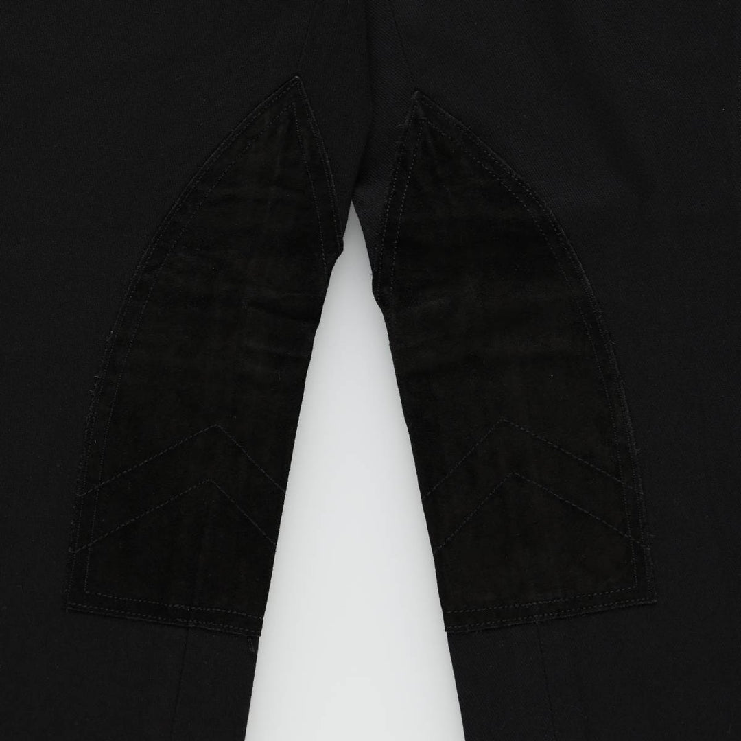 Ralph Lauren POLO RALPH LAUREN Jodhpurs Pants, Size 10, Women's XL (equivalent to W31) cotton black type Vintage Second Hand