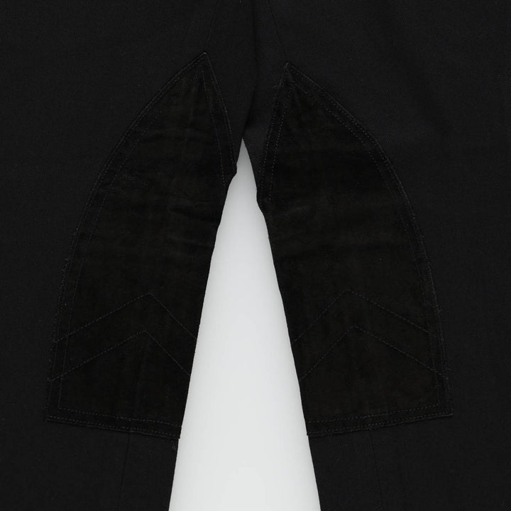 Ralph Lauren POLO RALPH LAUREN Jodhpurs Pants, Size 10, Women's XL (equivalent to W31) cotton black type Vintage Second Hand