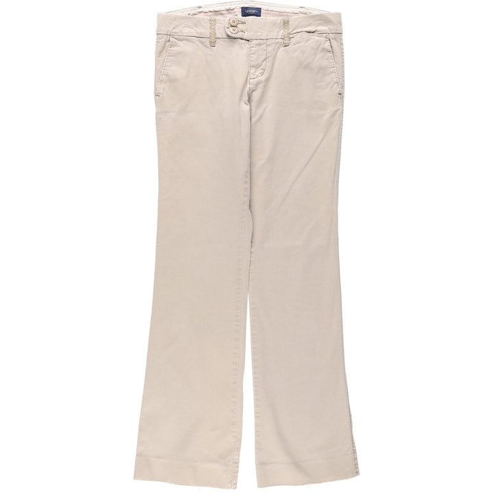 American Eagle Outfitters Chino Pants, Women's Size L (equivalent to W30) cotton Beige type Vintage Second Hand