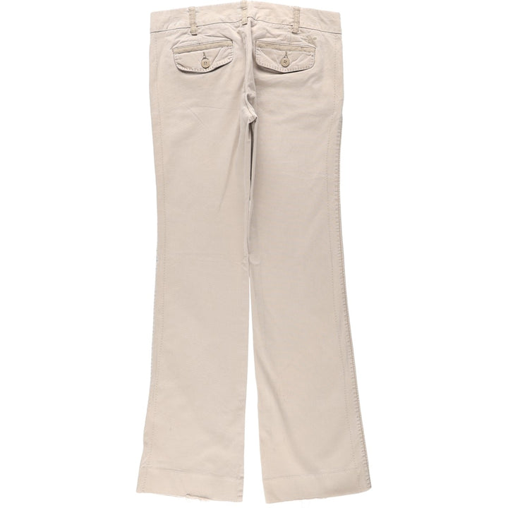 American Eagle Outfitters Chino Pants, Women's Size L (equivalent to W30) cotton Beige type Vintage Second Hand