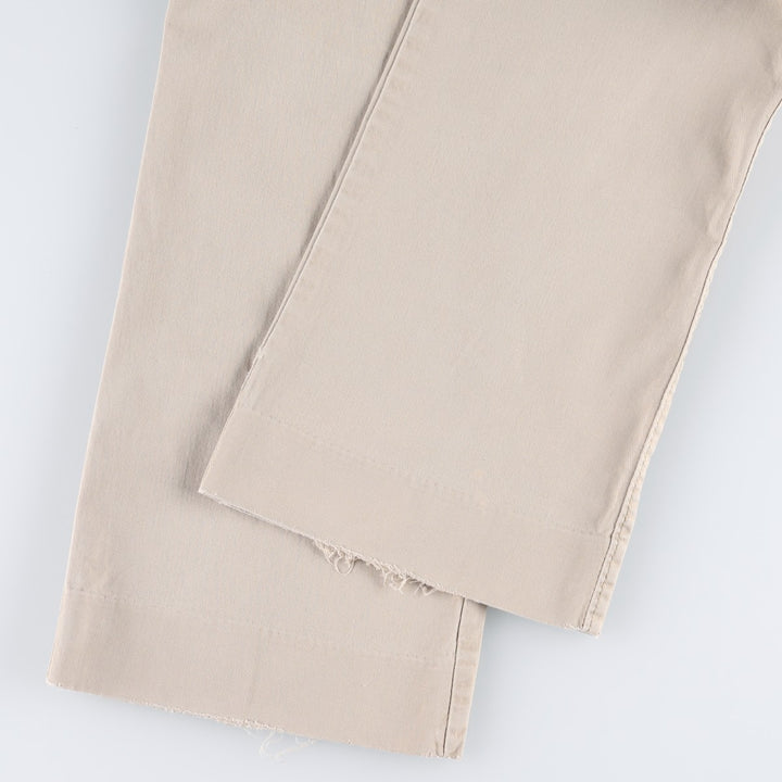 American Eagle Outfitters Chino Pants, Women's Size L (equivalent to W30) cotton Beige type Vintage Second Hand