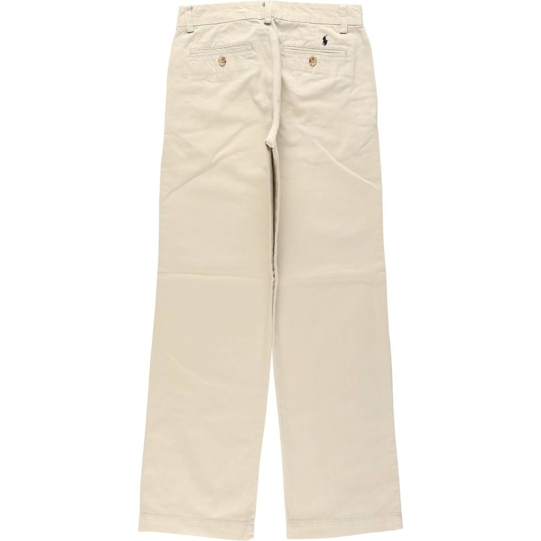 Ralph Lauren POLO RALPH LAUREN Chino Pants, Women's Size M (equivalent to W26) cotton Beige type Vintage Second Hand