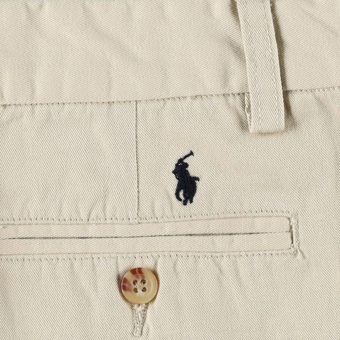 Ralph Lauren POLO RALPH LAUREN Chino Pants, Women's Size M (equivalent to W26) cotton Beige type Vintage Second Hand