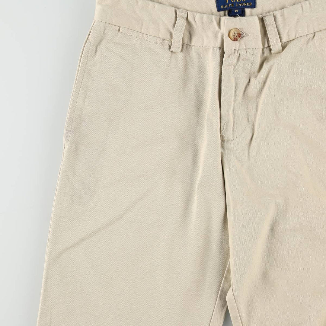 Ralph Lauren POLO RALPH LAUREN Chino Pants, Women's Size M (equivalent to W26) cotton Beige type Vintage Second Hand