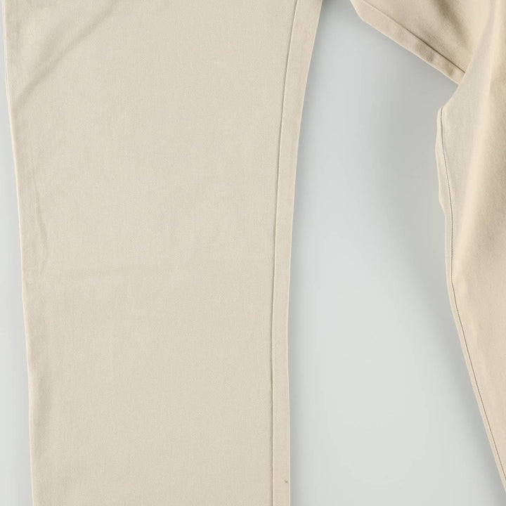Ralph Lauren POLO RALPH LAUREN Chino Pants, Women's Size M (equivalent to W26) cotton Beige type Vintage Second Hand