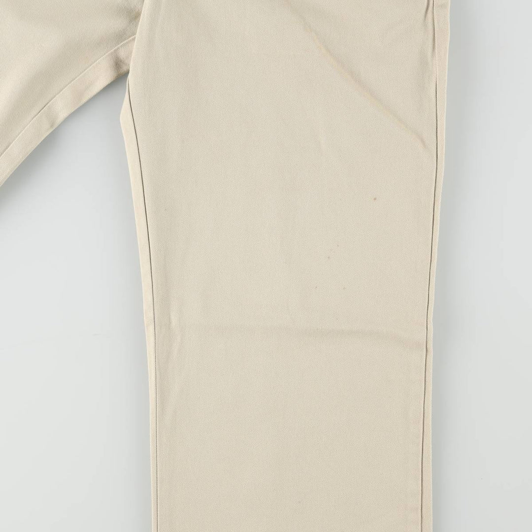 Ralph Lauren POLO RALPH LAUREN Chino Pants, Women's Size M (equivalent to W26) cotton Beige type Vintage Second Hand