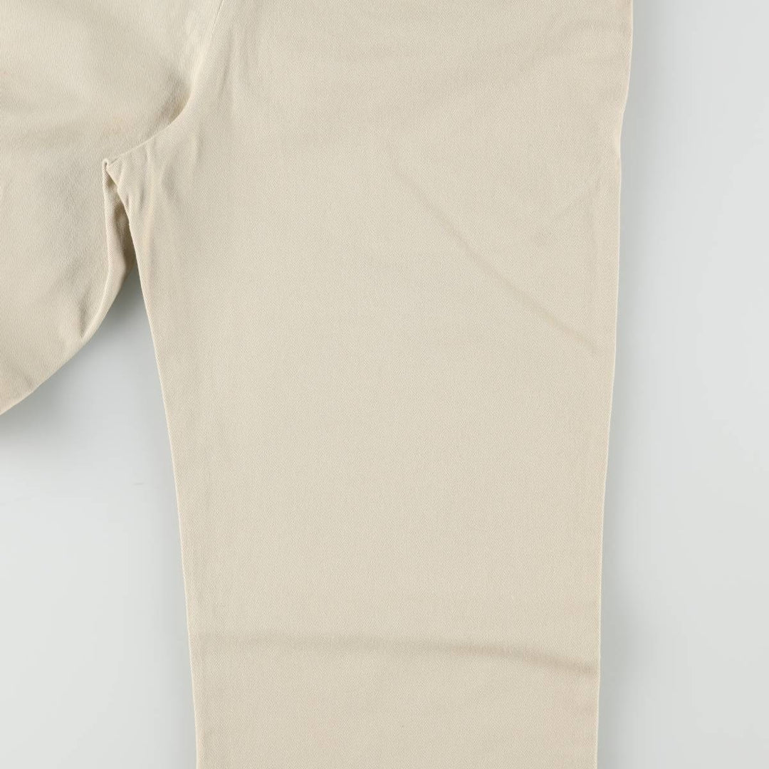 Ralph Lauren POLO RALPH LAUREN Chino Pants, Women's Size M (equivalent to W26) cotton Beige type Vintage Second Hand