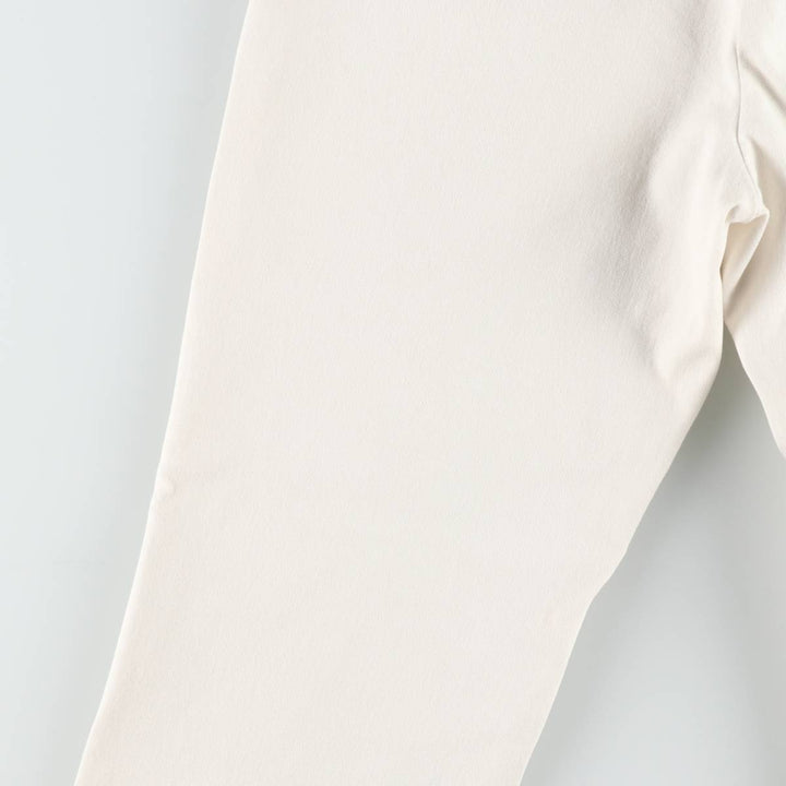 Ralph Lauren LAUREN Women's Chino Pants, Size L (equivalent to W30) cotton white type Vintage Second Hand