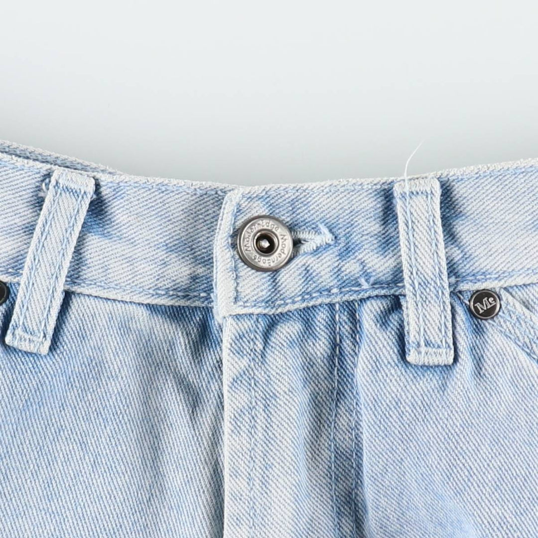 Modern Edge Denim Painter Pants, Women's Size L (equivalent to W29) cotton Blue type light blue Vintage Second Hand