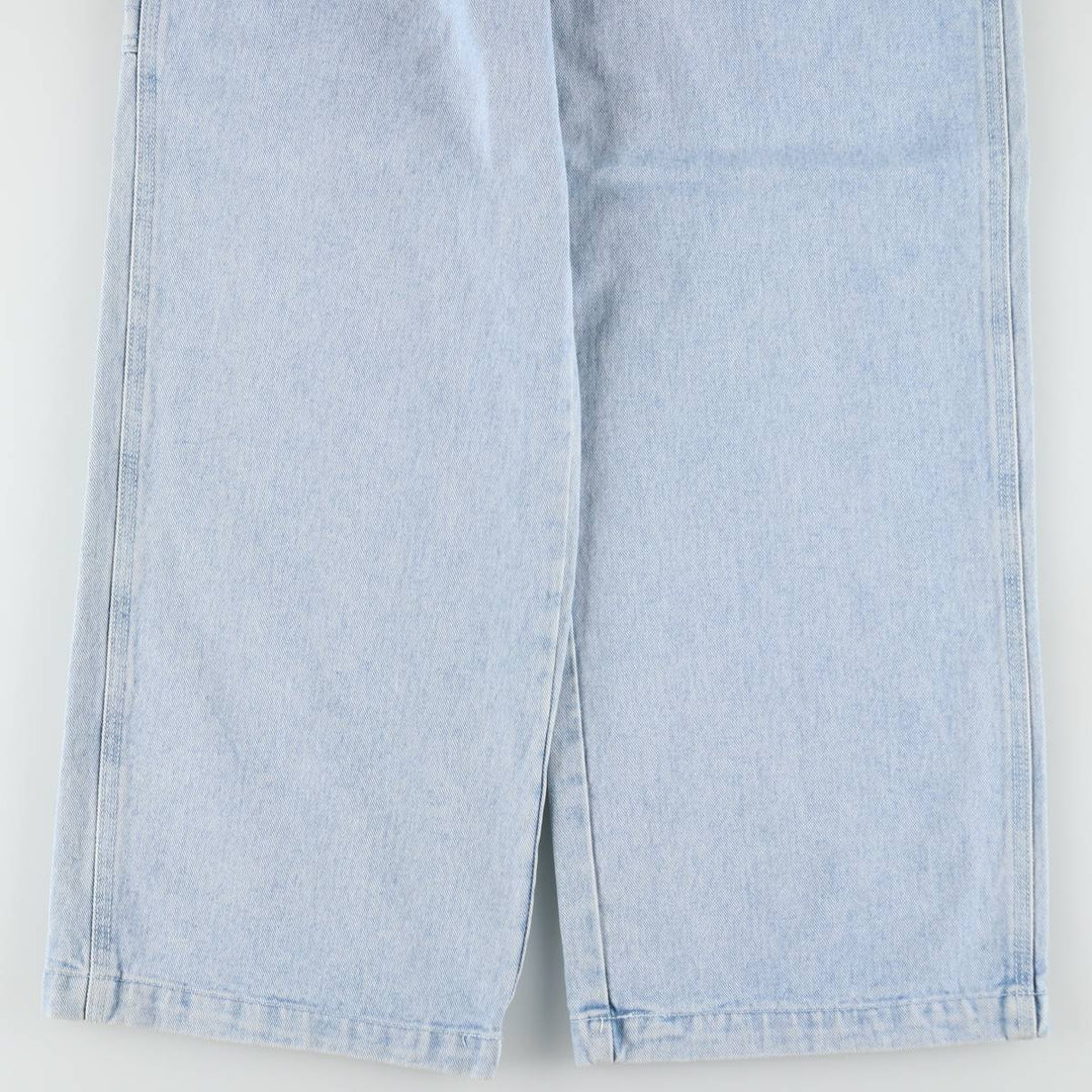 Modern Edge Denim Painter Pants, Women's Size L (equivalent to W29) cotton Blue type light blue Vintage Second Hand