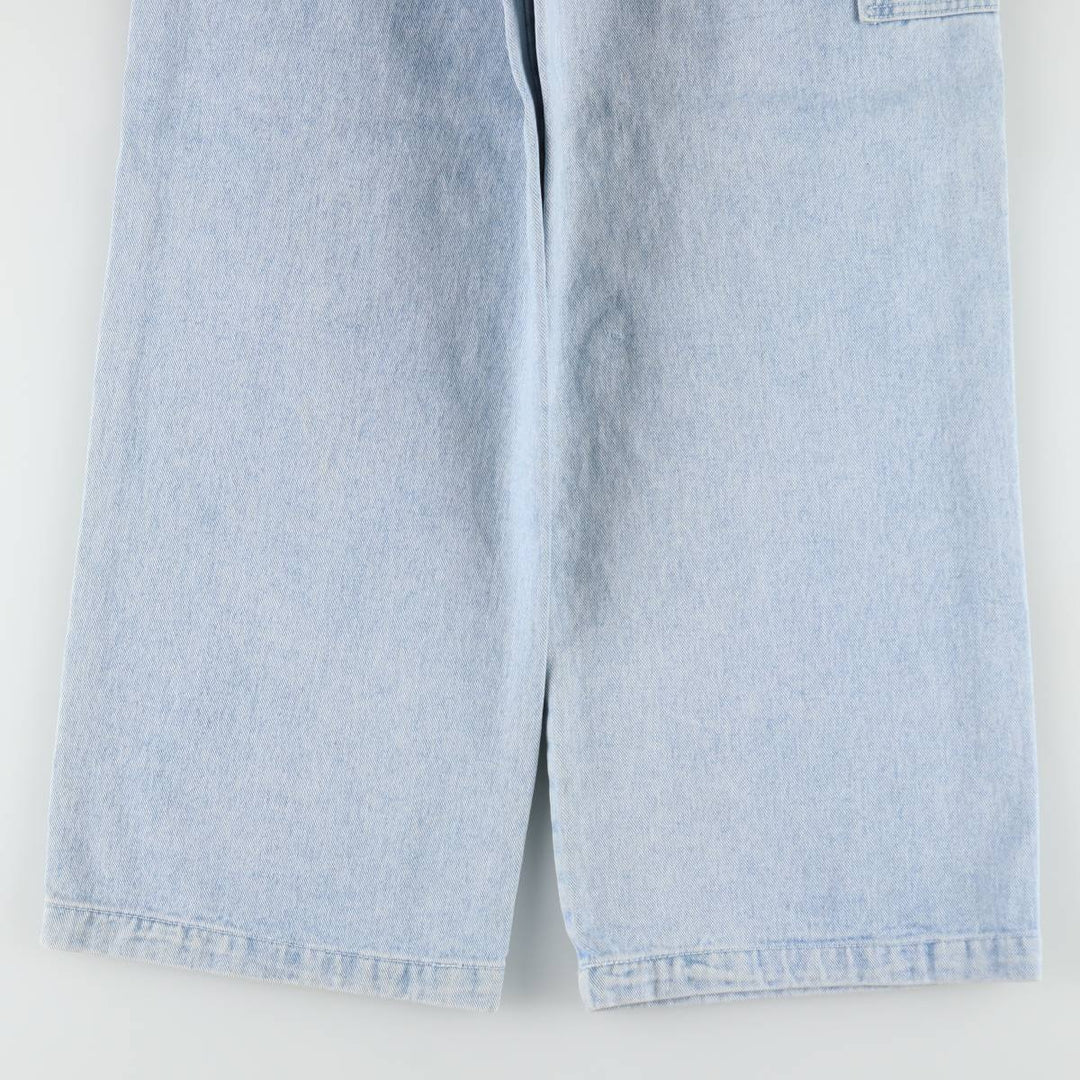 Modern Edge Denim Painter Pants, Women's Size L (equivalent to W29) cotton Blue type light blue Vintage Second Hand