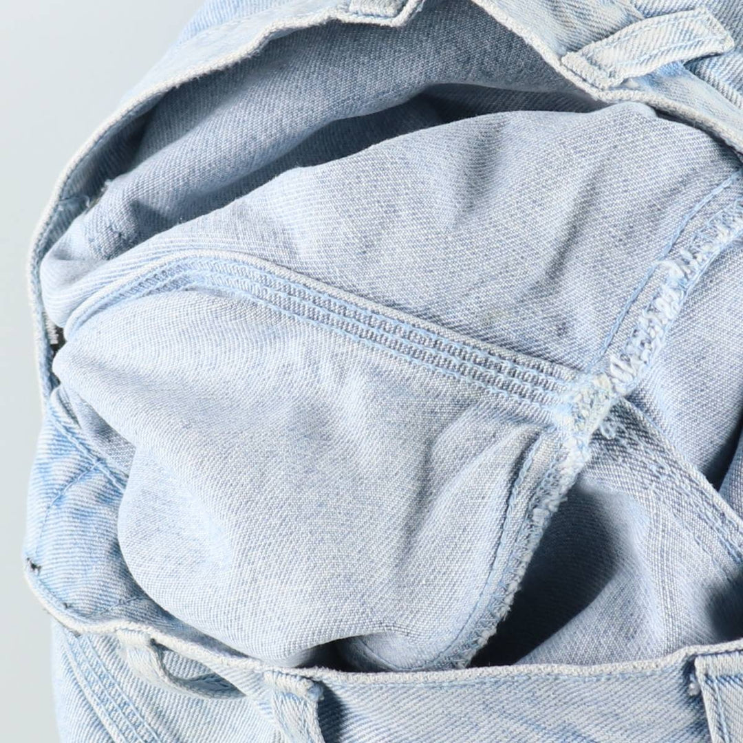Modern Edge Denim Painter Pants, Women's Size L (equivalent to W29) cotton Blue type light blue Vintage Second Hand