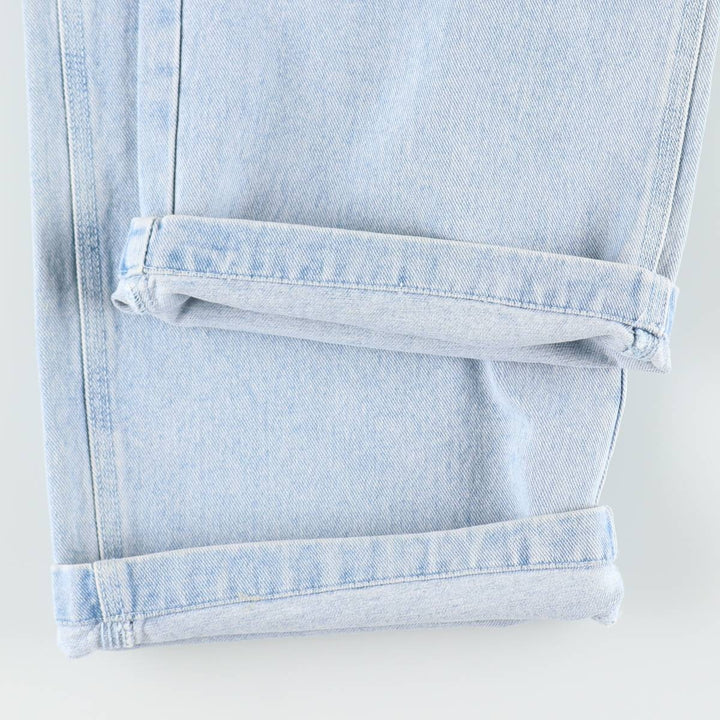 Modern Edge Denim Painter Pants, Women's Size L (equivalent to W29) cotton Blue type light blue Vintage Second Hand