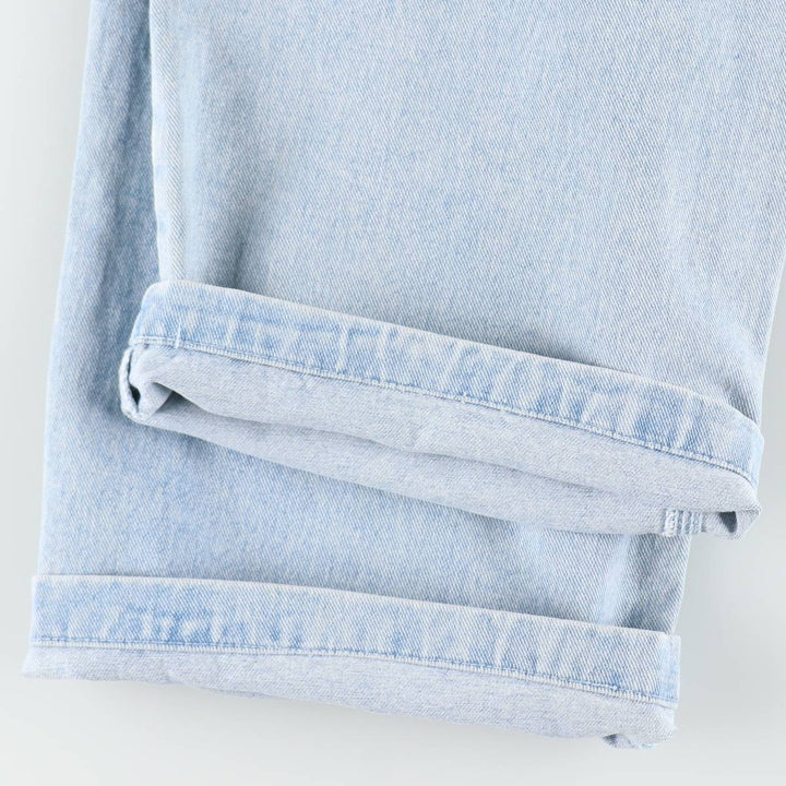 Modern Edge Denim Painter Pants, Women's Size L (equivalent to W29) cotton Blue type light blue Vintage Second Hand