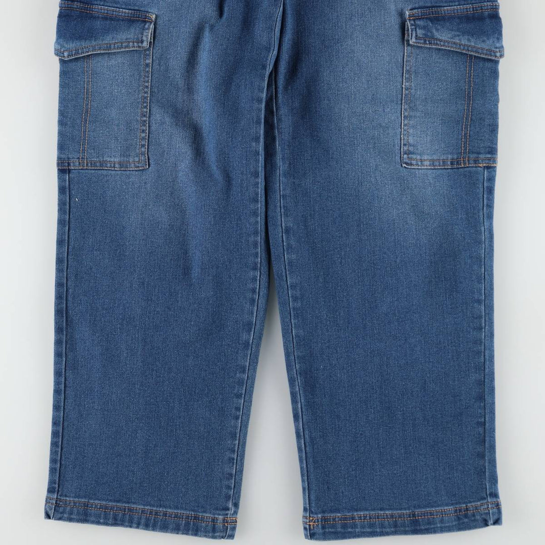 MADDEN NYC Denim Painter Pants, Women's Size L (equivalent to W27) cotton blue type Vintage Second Hand