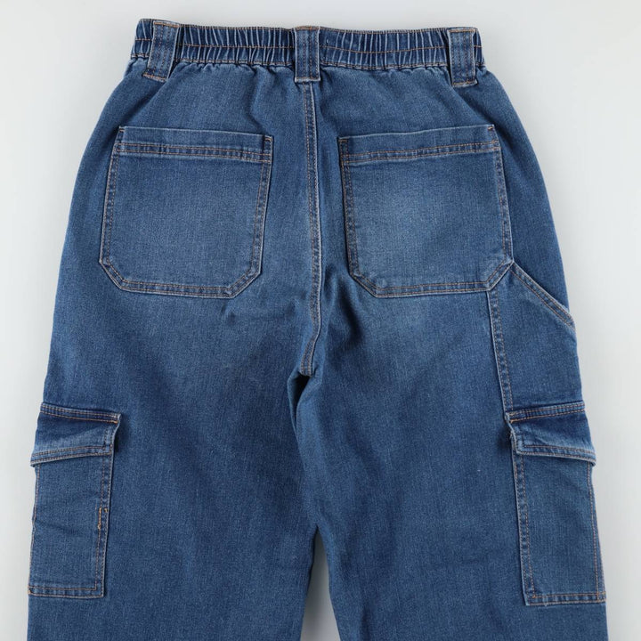 MADDEN NYC Denim Painter Pants, Women's Size L (equivalent to W27) cotton blue type Vintage Second Hand