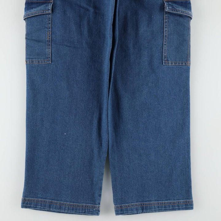 MADDEN NYC Denim Painter Pants, Women's Size L (equivalent to W27) cotton blue type Vintage Second Hand