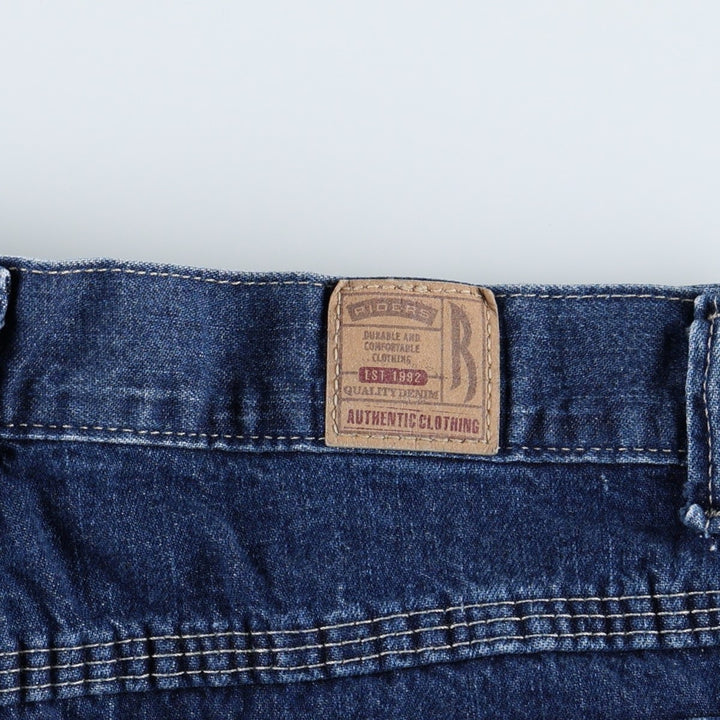 RIDERS denim painter pants, made in the USA, women's size XL (equivalent to W31). cotton blue type Vintage Second Hand