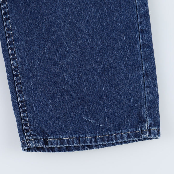 RIDERS denim painter pants, made in the USA, women's size XL (equivalent to W31). cotton blue type Vintage Second Hand