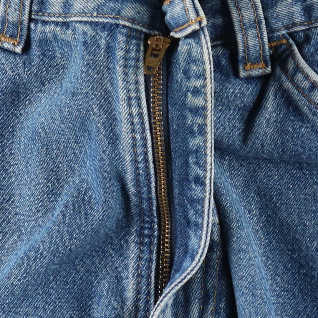 Carhartt denim painter pants, women's size L (equivalent to W28). unclear blue type Vintage Second Hand