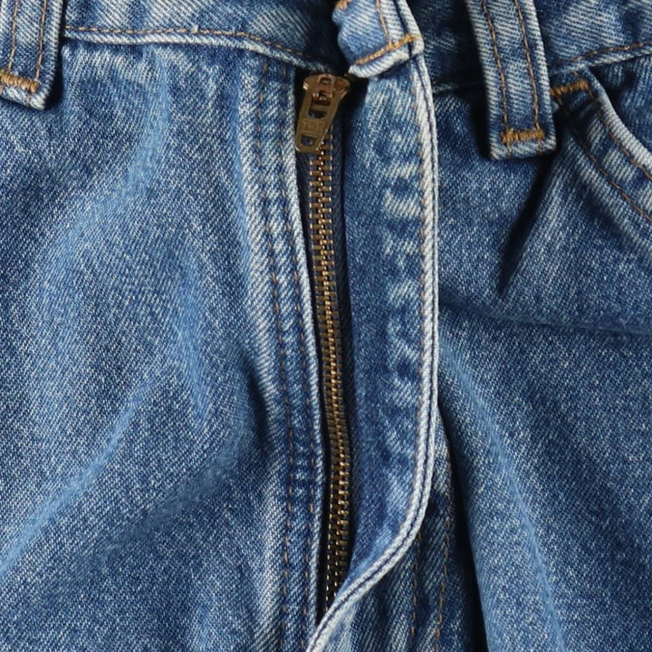 Carhartt denim painter pants, women's size L (equivalent to W28). unclear blue type Vintage Second Hand