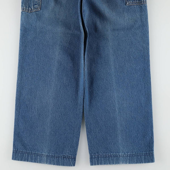 Carhartt denim painter pants, women's size L (equivalent to W28). unclear blue type Vintage Second Hand