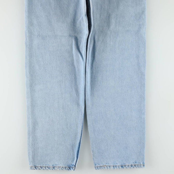 90'S Levi's Silver Tab Loose Tapered Denim Pants, Made in USA, Women's Size L (W29 equivalent), Vintage cotton blue type Vintage Second Hand