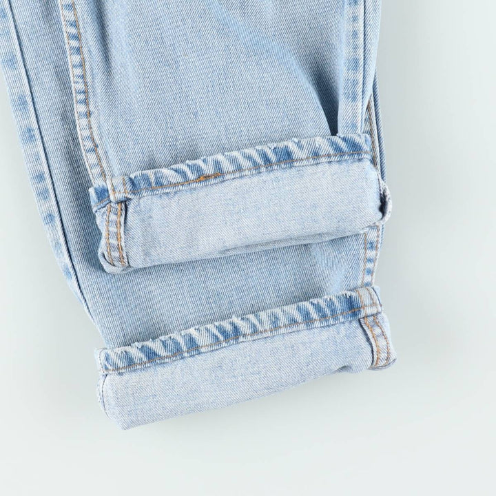 90'S Levi's Silver Tab Loose Tapered Denim Pants, Made in USA, Women's Size L (W29 equivalent), Vintage cotton blue type Vintage Second Hand
