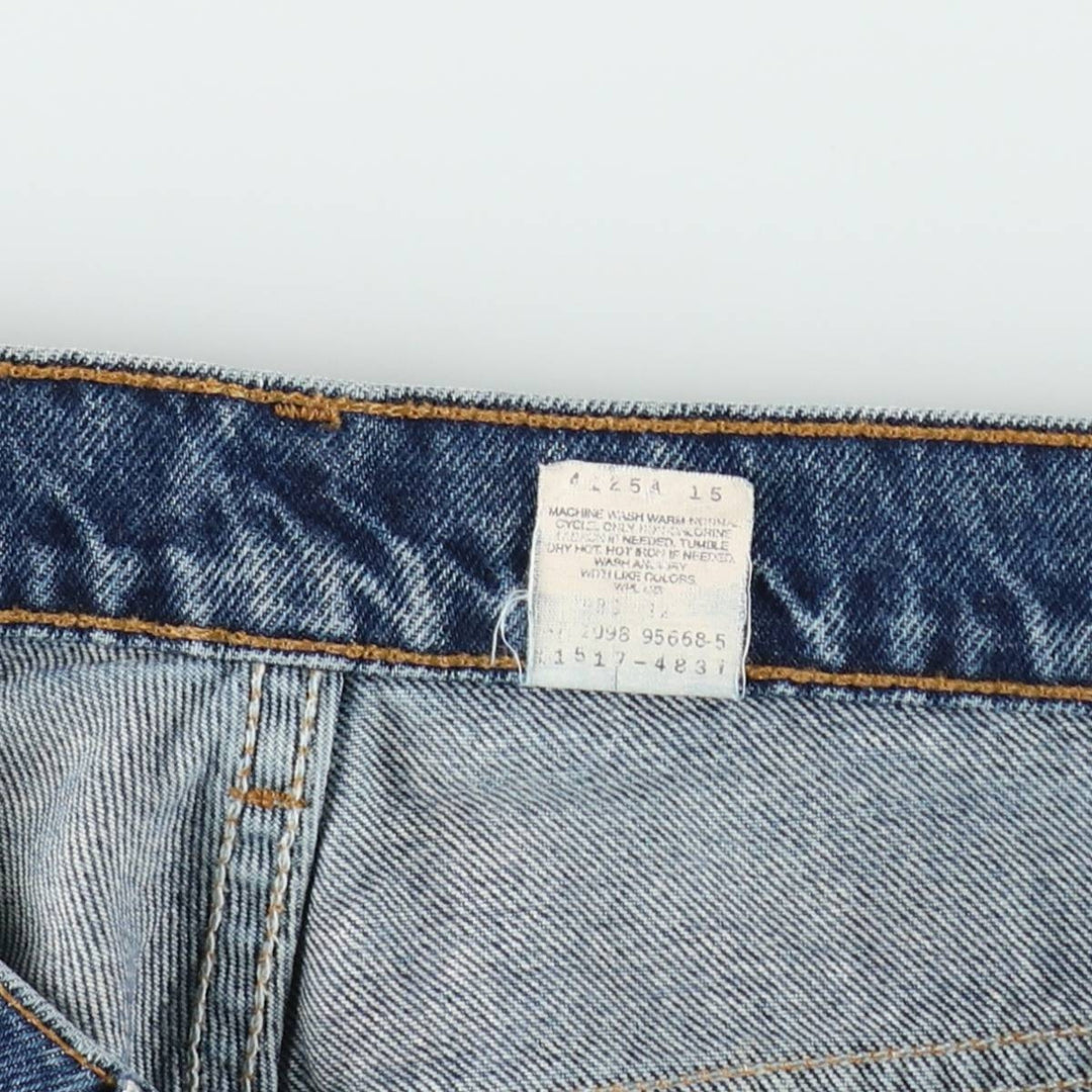 90'S Levi's 517 BOOT CUT LOW RISE bootcut denim pants, women's size L (equivalent to W29), vintage. cotton blue type Vintage Second Hand