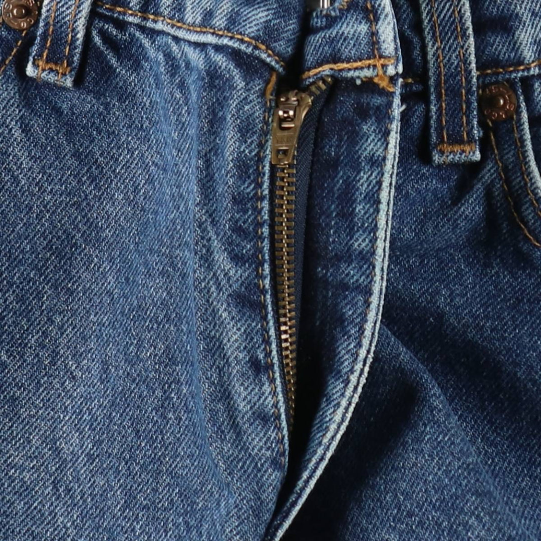 90'S Levi's 517 BOOT CUT LOW RISE bootcut denim pants, women's size L (equivalent to W29), vintage. cotton blue type Vintage Second Hand