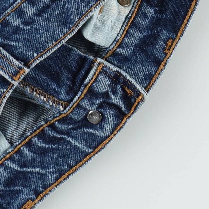 90'S Levi's 517 BOOT CUT LOW RISE bootcut denim pants, women's size L (equivalent to W29), vintage. cotton blue type Vintage Second Hand