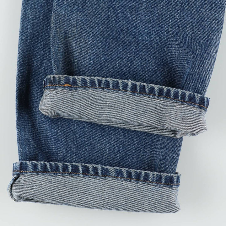 90'S Levi's 517 BOOT CUT LOW RISE bootcut denim pants, women's size L (equivalent to W29), vintage. cotton blue type Vintage Second Hand