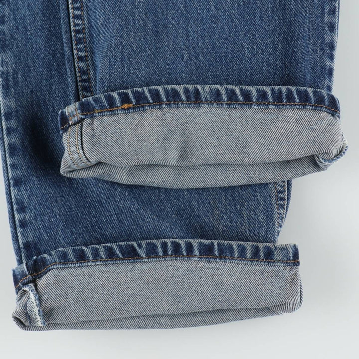 90'S Levi's 517 BOOT CUT LOW RISE bootcut denim pants, women's size L (equivalent to W29), vintage. cotton blue type Vintage Second Hand