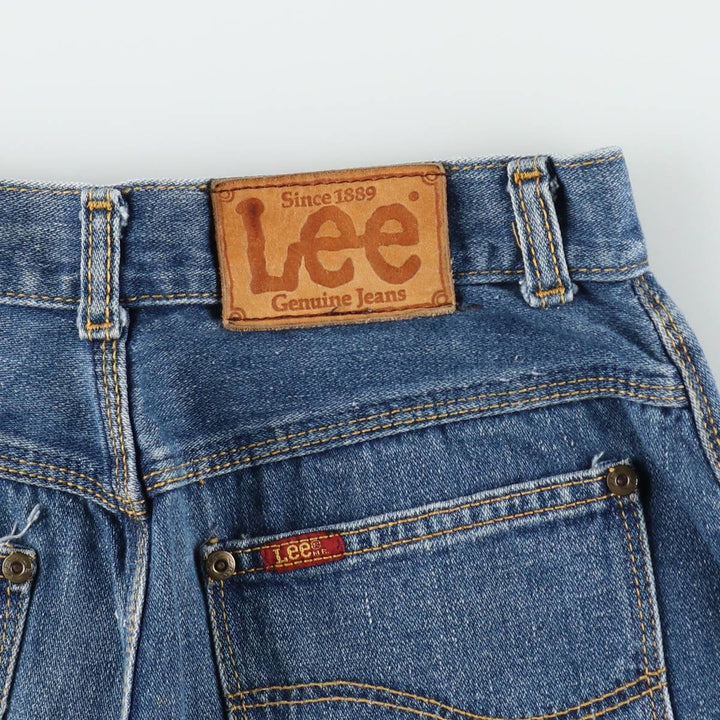 Lee Straight Denim Pants, Women's Size M (equivalent to W26) unclear blue type Vintage Second Hand