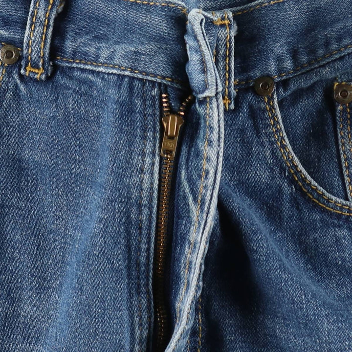 Lee Straight Denim Pants, Women's Size M (equivalent to W26) unclear blue type Vintage Second Hand