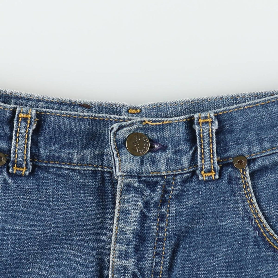 Lee Straight Denim Pants, Women's Size M (equivalent to W26) unclear blue type Vintage Second Hand