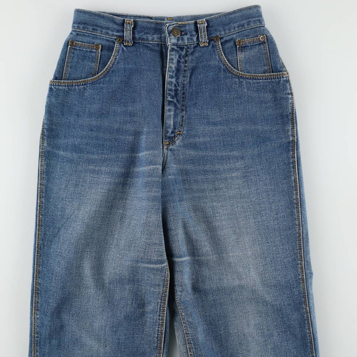 Lee Straight Denim Pants, Women's Size M (equivalent to W26) unclear blue type Vintage Second Hand
